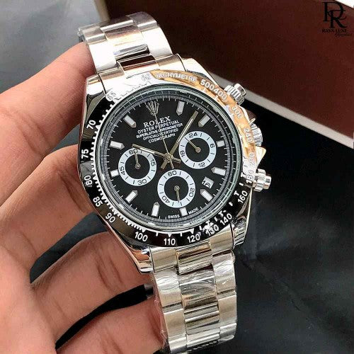 Rolex Daytona Watch for Men – Black Dial