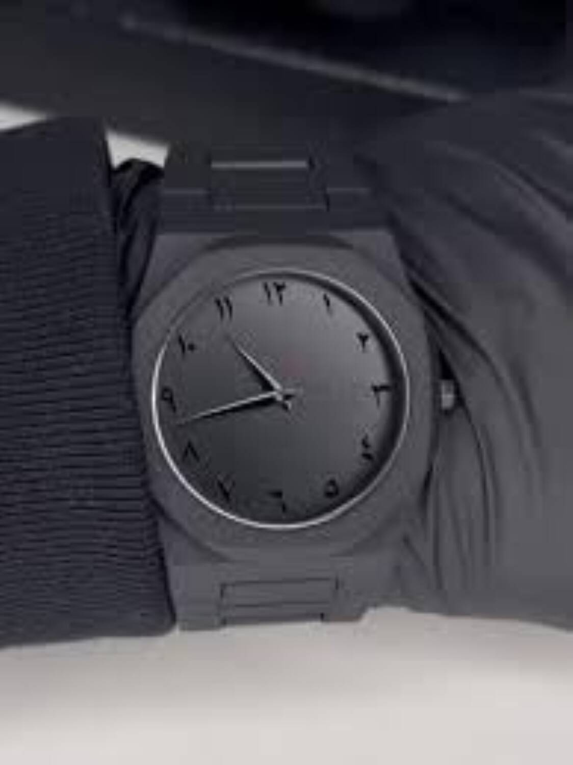 Men Stainless Steel Arabic Watch - KSA