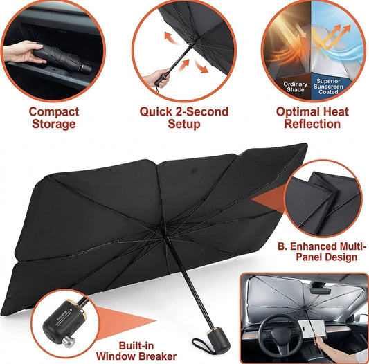 Car Windshield Sun Umbrella