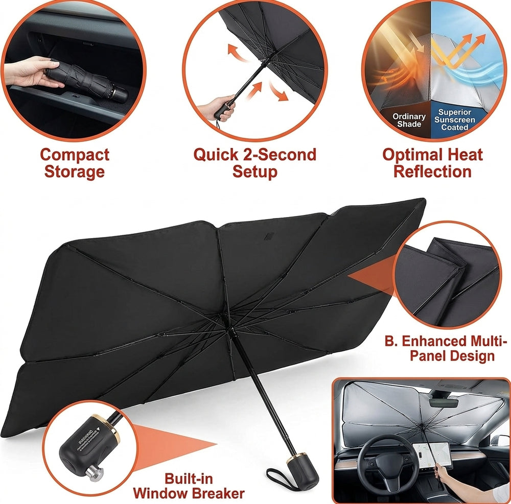 Car Windshield Sun Umbrella