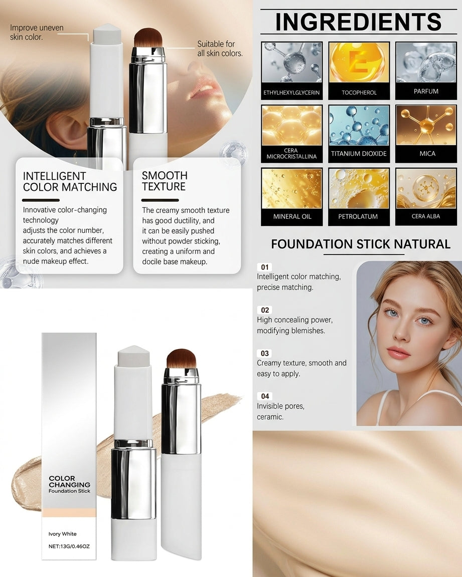 Color Changing Foundation Stick