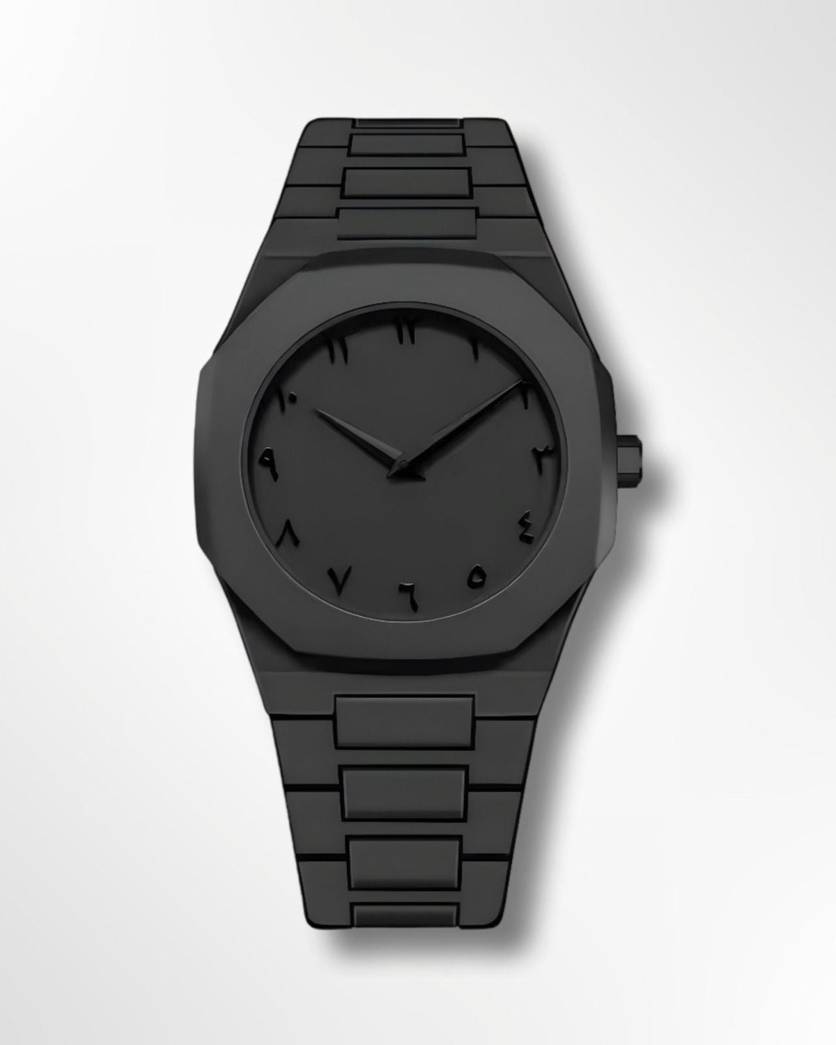 Men Stainless Steel Arabic Watch - KSA