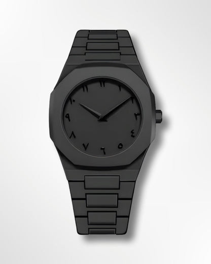 Men Stainless Steel Arabic Watch - KSA