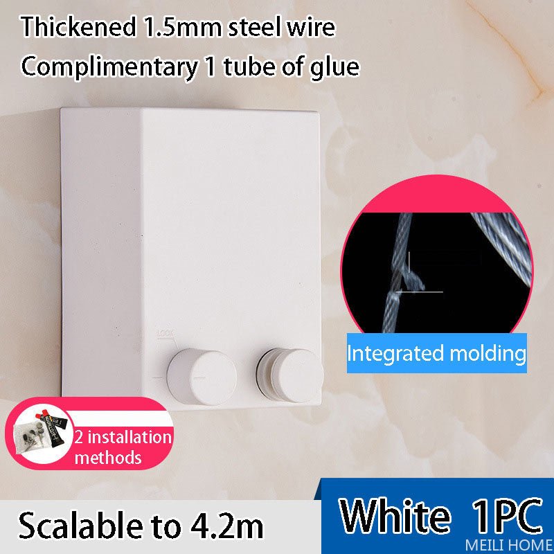 Telescopic Clothesline Clothes Drying Rope - UAE